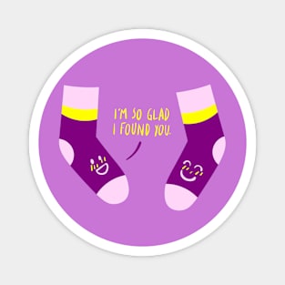 Socks In Love Magnet